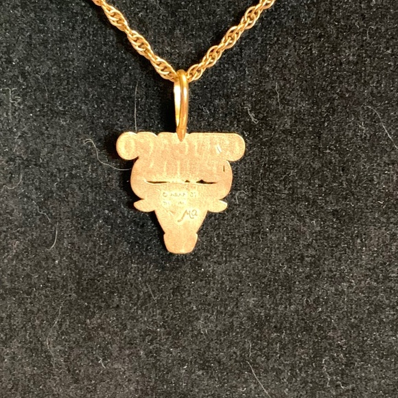 Vintage 1993 14k Gold Chicago Bulls Pendant! Necklace Sold Seperately! - Picture 2 of 4